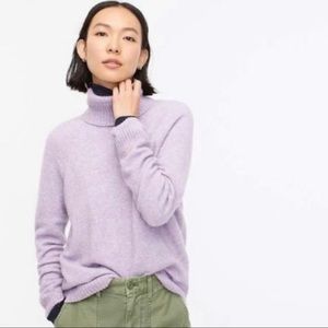 J. Crew Turtleneck Sweater in Supersoft Yarn Wool blend